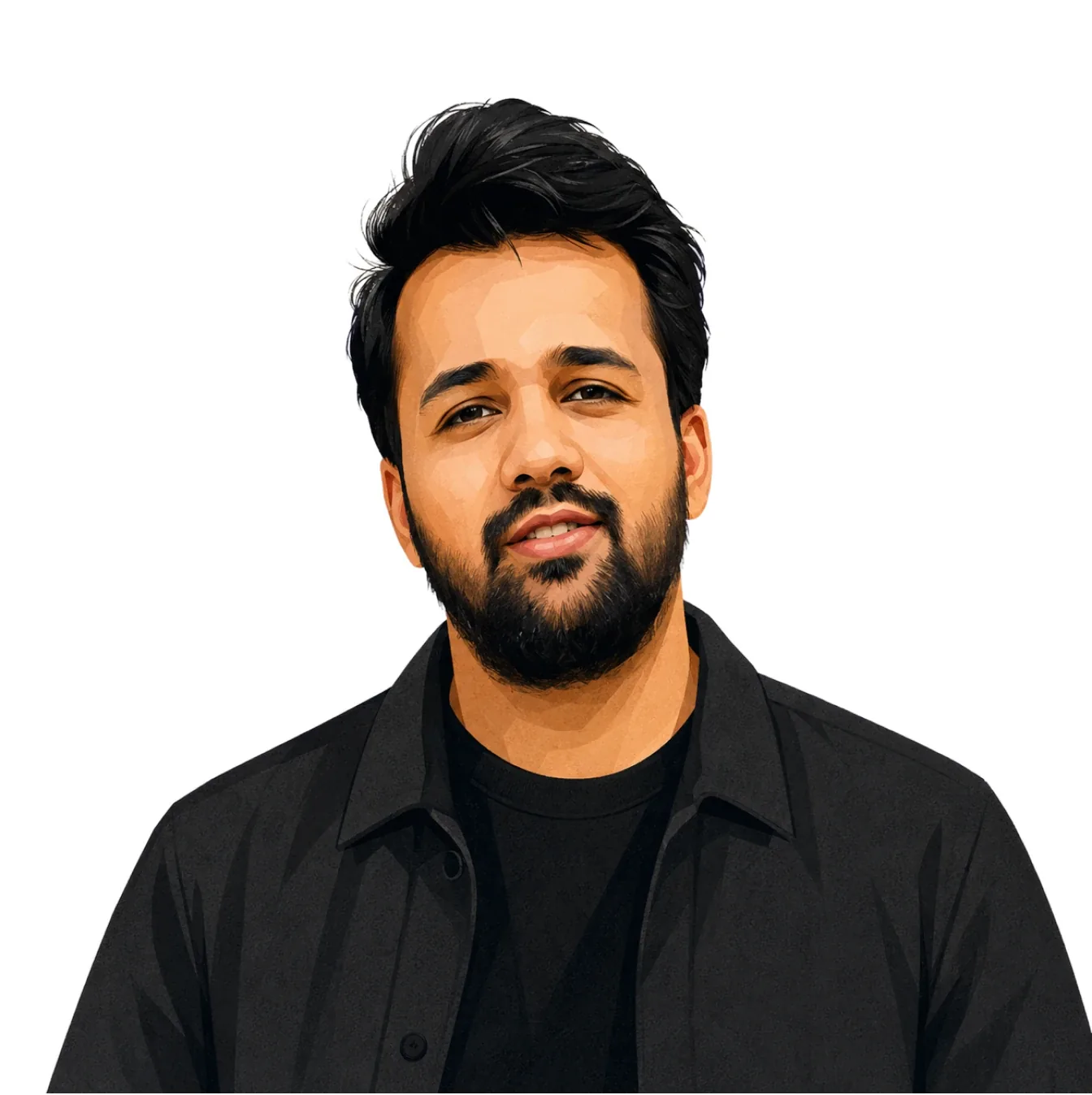 Portrait of Abdul Qadir
